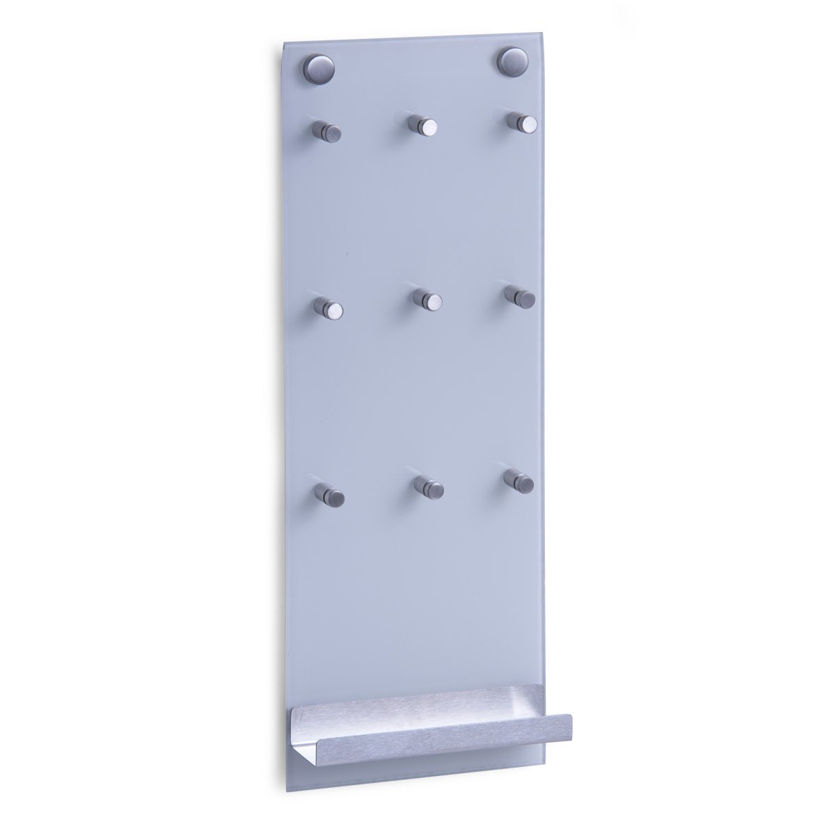 Zeller Key Holder, Silver, 15 x 6 x 40 cm