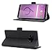 ProCase Galaxy Note 9 Wallet Case, Folio Folding Wallet Case Flip Cover Protective Case for Galaxy Note 9 2018 Release, with Card Holders Kickstand -Black