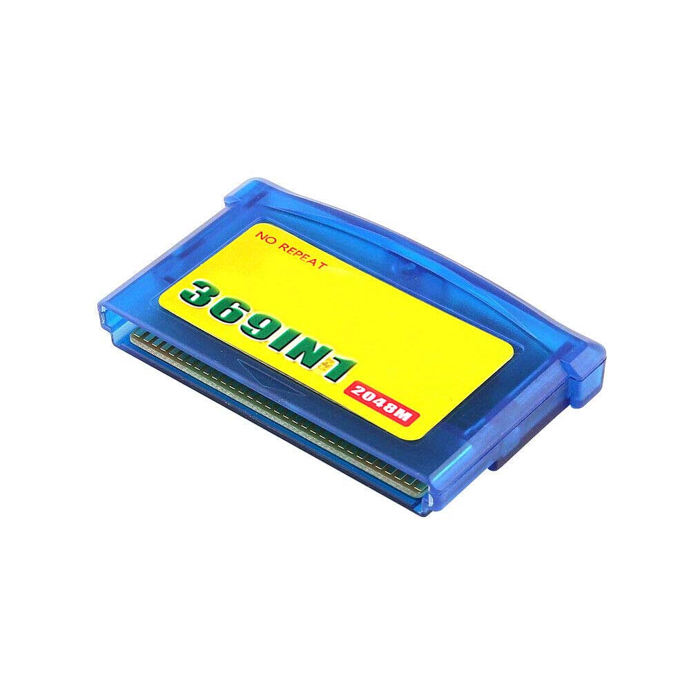 369 in 1 Game Cartridge for G-B Console - Card 32 Bit Video Game Compilations Classic Collection English Version: Video Games