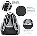 Swish Baby Diaper Bag Backpack w/Insulated Pockets and Stroller Strap - Large Waterproof Multi-Function Travel Organizer - Changing Pad, Bottle Holder and Pacifier Clip Included (Grey Marl)