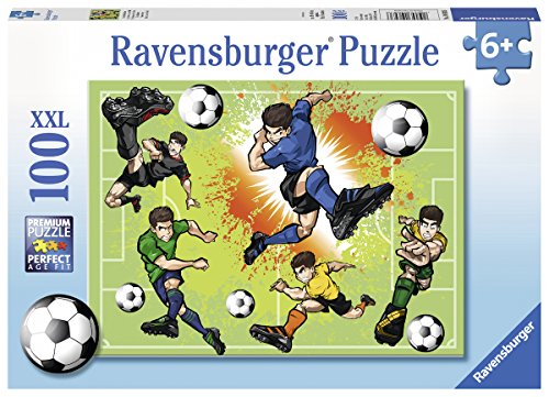Ravensburger Kinderpuzzle 10693 - Im Fußballfieber - 100 Teile – Bild 3