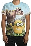 Despicable Me 3 Minions T-Rex Mens T-shirt XXL