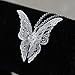 Usstore Women Pendant Lovely Silver Butterfly Pendant Chain Necklace Alloy Jewelry Gift