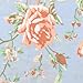 California Design Den Floral Deep Pocket Twin Sheets Set - 400 Thread Count Sateen, Natural 100% Cotton Sheets, Cooling and Durable Bedding Set - Antique Rose