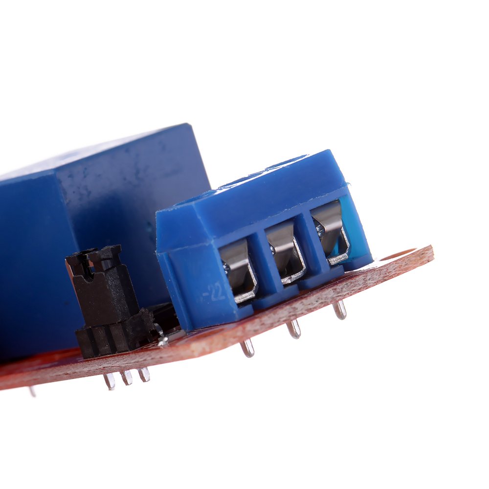 Anmbest 5PCS 5V 1 Channel Relay Module with Optocoupler High/Low Level ...