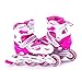 Kids Adjustable Inline Skates Roller Blade Scale Sports Outdoor Durable Perfect First Skates