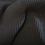 Neotrims Lycra Feel Stretch Knit Rib Fabric Trimming Garment, Cuffs & Waistbands and Welts. Light Weight Jersey Material for Apparel. Resilient Soft Natural Feel, 2x1 Ribbed Surface. Available in Black, Charcoal, Cream, Burgundy & Navy. Great Price