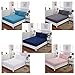 Mohap Fitted Sheet Queen - No Pilling - Bottom Sheet - Deep Pocket - Soft Microfiber - Shrinkage and Fade Resistant - 1 Fitted Sheet Only - Gray