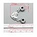 Sexy Sparkles Charms for bracelets spacers Mother Daughter 2pc European Style Compatible