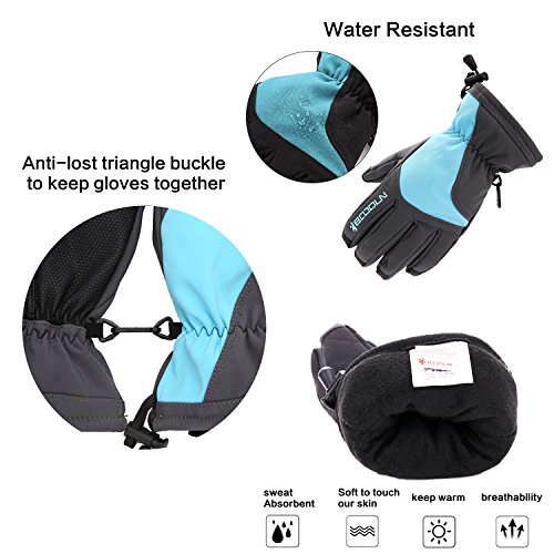 image for BOODUN Ski Gloves Winter Gloves Snow Gloves SnowBoard Gloves Skiing Gl