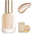 Foundation, Liquid Foundation, Moisturizing Light Foundation, Foundation Makeup, Matte Long Lasting Foundation, Moisturizing Foundation (Moisturize W02#Bright Skin)