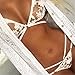 haoricu Lingerie Set, 2017 Women Solid Lingerie Corset Lace Push Up Vest Top Bra+Pants Set Underwear Suit (S, White)