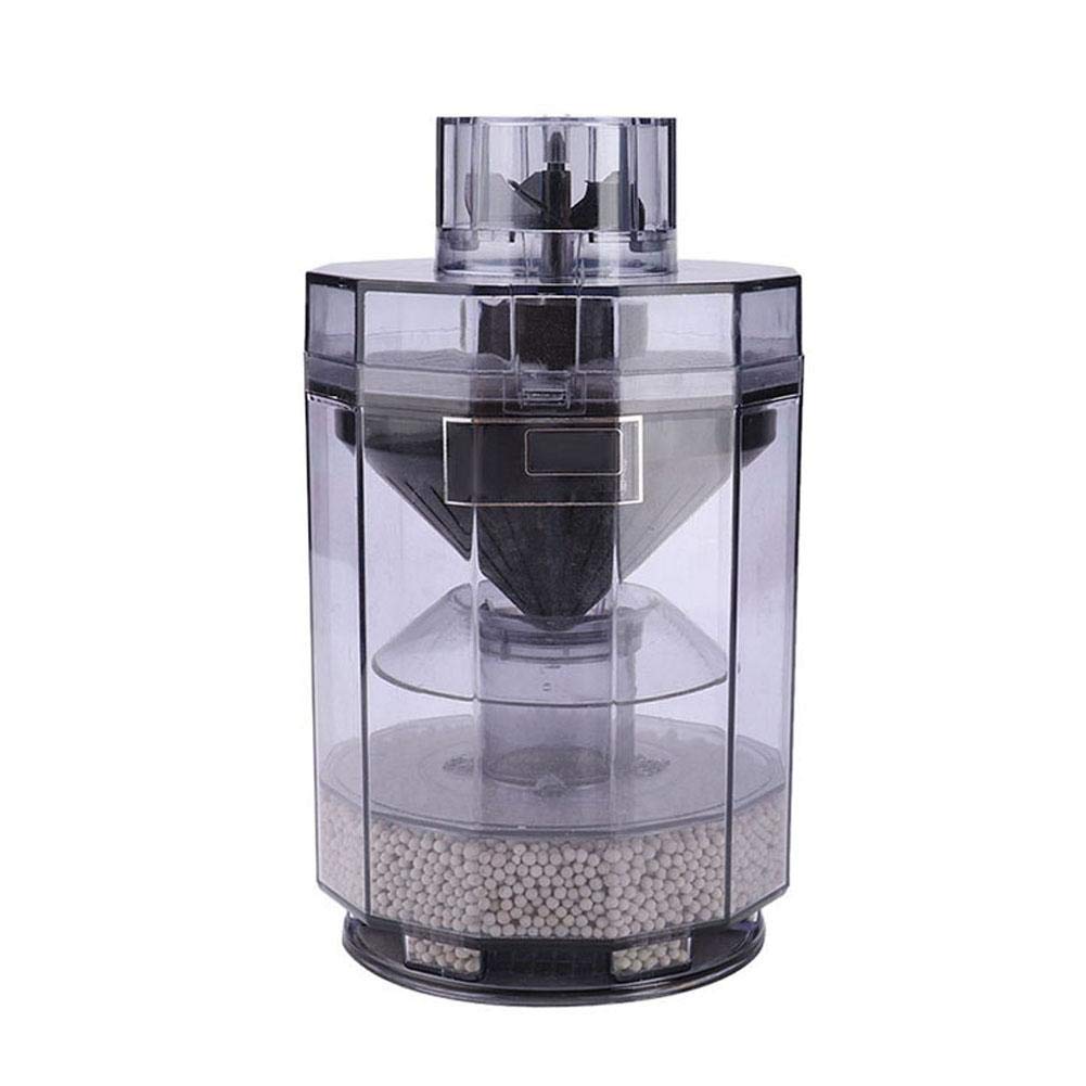 Multi-Functional Aquarium External Filter, Professional Round Shap Fish Tank External Canister Filter, Classic External Canister Filter Automatic Suction Cleaner for Fish Tank and Aquarium