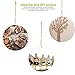 Binsn 12pcs 3.5-4 inch Unfinished Natural Wood Slices with Bark for Crafts Tree Bark Log Discs for DIY Crafts Christmas Rustic Wedding Christmas Ornaments by