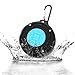 Tsumbay Portable Waterproof Bluetooth Shower Speaker IPX7 Water Proof Shower speakers with Suction Cup, Mini Wireless Outdoor Speaker for iPhone, Samsung, LG, HTC, iPad, iPod, Laptops, PC,etc -Blue