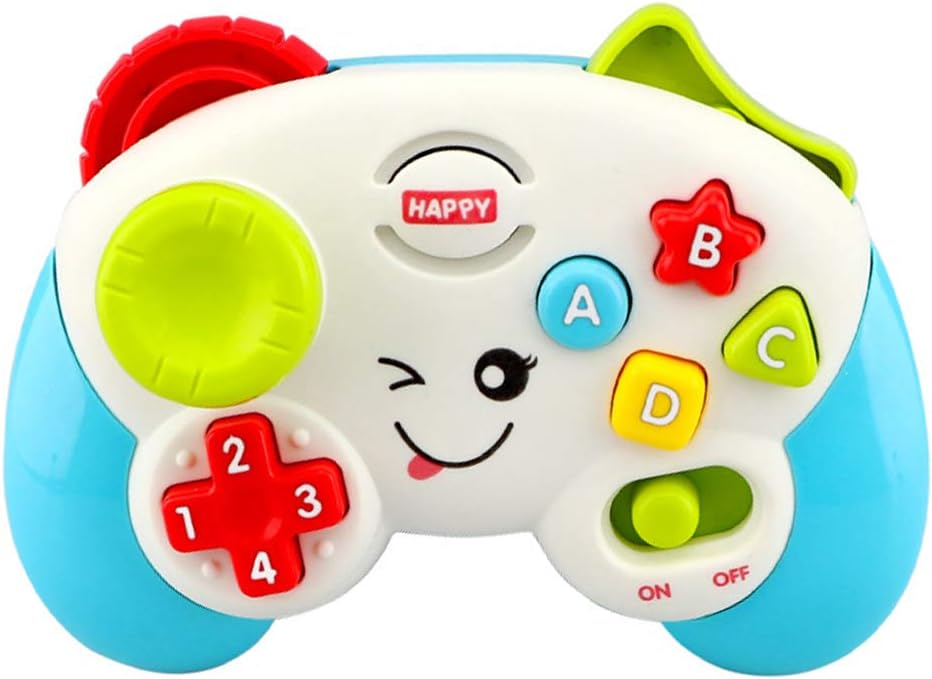 Jouet Dapprentissage Pour Bebe 6 Mois Ububiko Jouet Electrique Interactif Pour Bebe Ma Premiere Manette De Console Jouets D Eveil Et 1er Age Jeux Et Jouets Centroarco Com