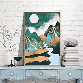 Framed Canvas Wall Art for Living Room,...