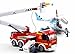 Sluban M38-B0627 Firefighting Series Blocks Vehicle Bricks Toy Helicopter (394 Piece), Elevating Platform Fire Truck and Plane