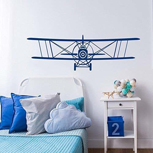 Airplane Wall Decal Nursery. Biplane Nursery