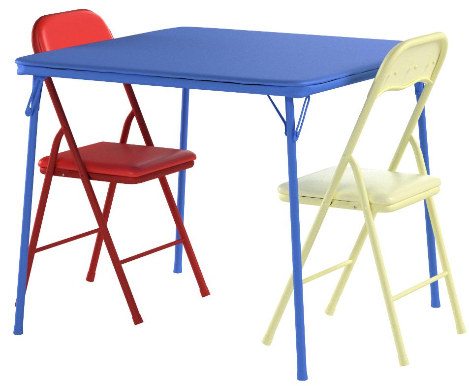 kid size folding table