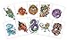 Large Dragon Ink Temporary Tattoos for Party Favor/Party Activity - 30 Sheets - Series 3
