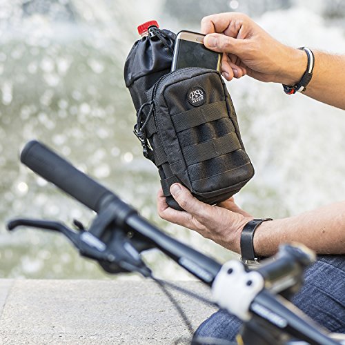 Water Bottle Carrier with Shoulder Strap for Walking 1l or 2 liter