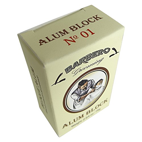 Barbero Alum Block 2.64 oz / 75 g Pack of 2