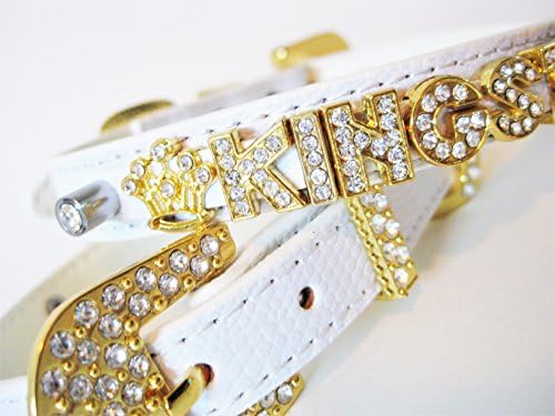 rhinestone personalized dog collars