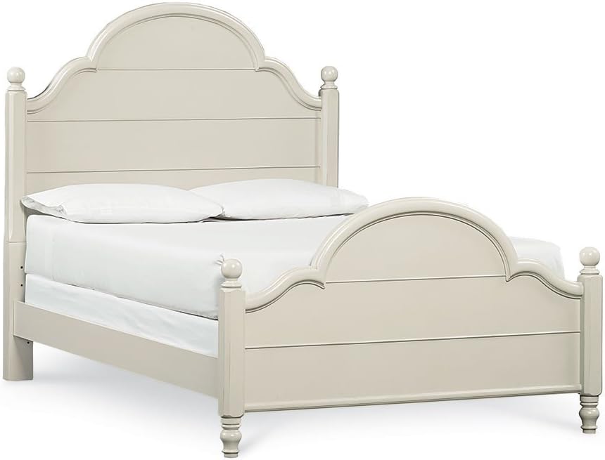 Legacy Classic Kids Inspirations Westport Low Poster Full Bed in Seashell White 3832-4204K