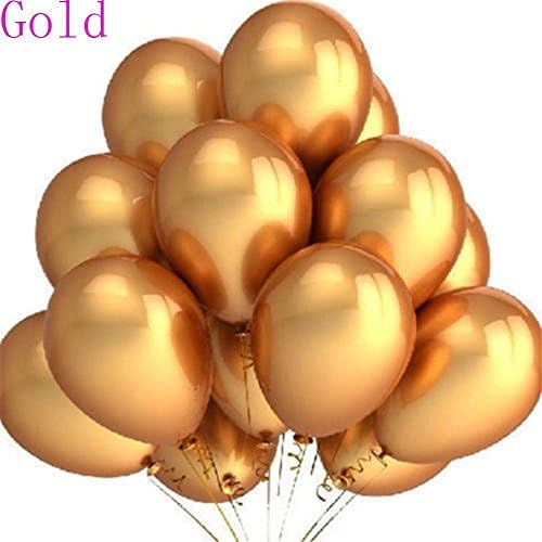 Junbuoom 20 PCS Hot Kids Favor Party Supplies Inflatable Round Pearl Balloons Latex