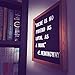 Livia Home Letter Board with Stand - Black Felt Sign with 326 White Plastic Changeable Characters - Wooden 10 x 10 inch Square Solid Oak Frame - 7x5 inch Canvas Bag - Desktop Display