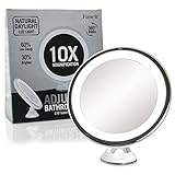 Fancii Daylight LED 10X Magnifying Makeup Mirror - 8.0