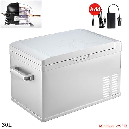 Nevera Portatil 12V Compresor 24V/220-240V Nevera Coche (30L/40L ...