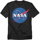 Popfunk NASA Logo Space T Shirt Black