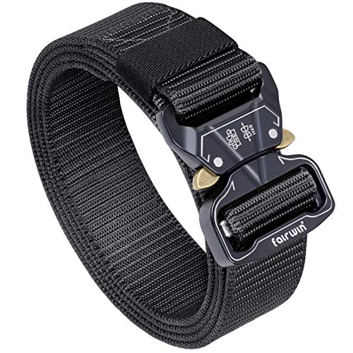 FAIRWIN Tactical Belt,Duty Belt, Web Belt, 1.5 Inch