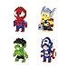 4 Boxes Diamond Block Heroic Figure Miniature Building Blocks Parent-child Games Children's Educational Toys