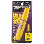 Maybelline New York Volum' Express The Colossal Washable Mascara, Glam Black, 0.31 fl. oz.