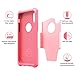 Protective iPhone X Case, Wrestler Military Grade Drop Protection iPhone 10 Case Two Piece Thin Hybrid Phone Cover with Reinforced Corners for iPhone X (Coral Pink/Rose Pink)