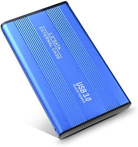 Neeta 2.5 Inch Ultra Slim USB 3.0 Portable External Hard Drive 1TB for PC and Mac (1 tb, blue)
