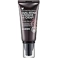 MIZON Snail Repair Blemish Balm, Multifunctional BB Cream with Snail Mucus Filtrate, Skin Care and Makeup Coverage, Strenghte