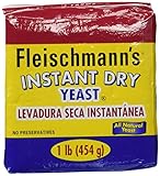 Fleischmann's Instant Yeast - 2 pack/each 16 oz. bags