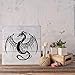 Dragon Stencil - Mylar Stencils, Dragons Stencil, Dragon Stencils, Stencil Dragon, Plastic Stencils