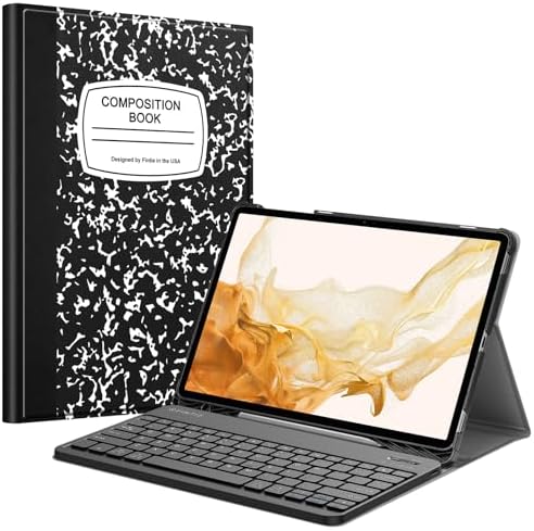 FINTIE Keyboard Case for Samsung Galaxy Tab S8 Plus 2022/S7 FE