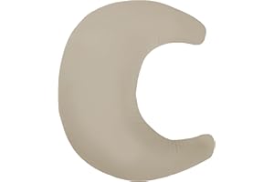 snuggle me Organic Nursing Pillow (New 2025 Design) | Bottle & Breastfeeding Pillow with Organic Cotton Cover & Fiberfill, Machine Washable Feeding Pillow, Newborn Essentials Must Haves (Birch) - v2