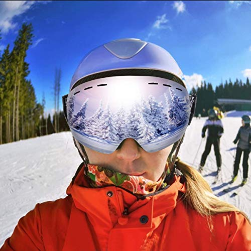 image for INTSUN OTG Ski Goggles Anti-Fog UV Protection Windproof Snowboard Gogg