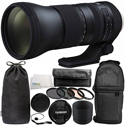 Tamron SP 150-600mm F/5-6.3 Di VC USD G2 For Nikon F 11PC Accessory Bundle - Includes 4PC Warming Filter Kit + MORE - International Version (No Warranty)