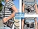 Freegrace Premium Waterproof Waist Pouches Set - Best Way to Keep Your Phone and Valuables Dry and Safe - Perfect for Boating Swimming Snorkeling Kayaking Beach Pool Water Parks (Gray + Blue)