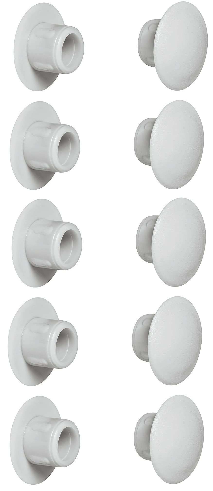 cyclingcolors Øtrou 8.5mm/Gris Clair Ø8.5mm/lichtgrau Diameter 8.5 mm/Light Grey RAL 7035