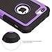 iPhone 5C Case, AUMIAU Hybrid Dual Layer Shock Absorbin Armor Defender Protective Case Cover (Hard Plastic with Soft Silicon) for Apple iPhone 5C