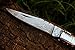 DKC Knives (31 6/18) Sale DKC-93 MT. TAM Damascus Folding Laguiole Style Pocket Knife Red Pakka Wood 4.5